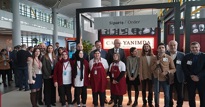 TUM ve İGA’nın projesi ‘Cafe Yanımda’ hizmete girdi!