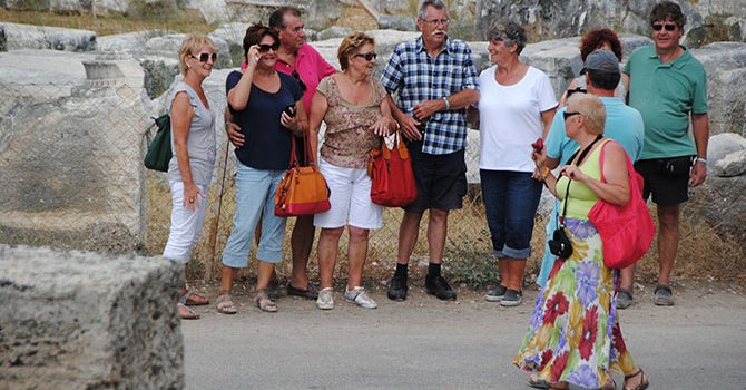 Sİde turizminin can damarı Almanya'dan gelen turistler