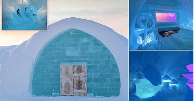 İsveç'teki Icehotel’İ 24 sanatçı 2023’e hazırladı