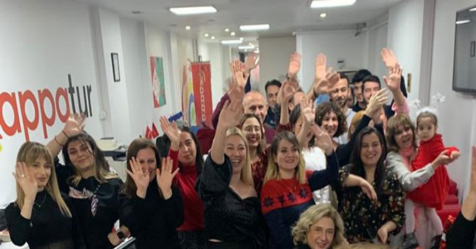 Kappa Tur, ofis partisi ile 2023’e “Merhaba” dedi