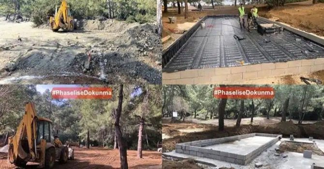 Phaselis Antik Kent'in betonlaşmasına müsaade etmeyeceğiz
