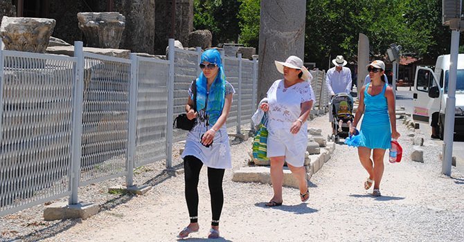 Muğla’ya 6 ayda 1 milyon turist giriş yaptı