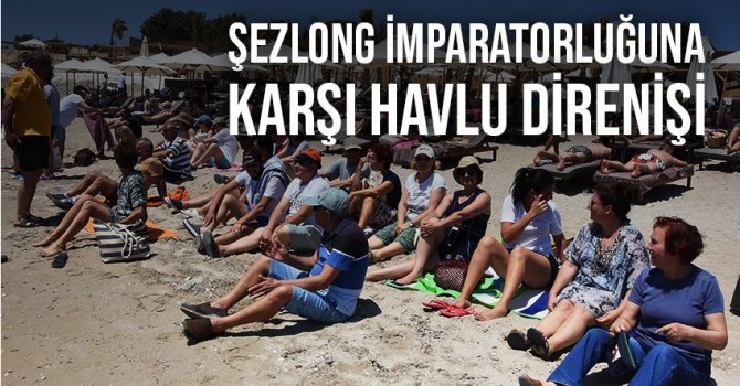 Yunan halkı, şezlonga 'karşı havlu hareketi' başlattı