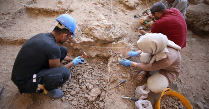 Mardin'de kazdıkça 200 bin yıllık sırlar ortaya çıkıyor