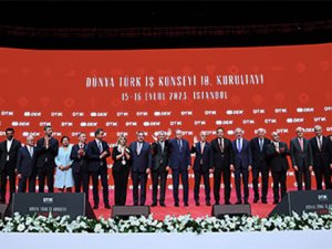 Dünya Türk İş Konseyi Kurultayı'nda ödülller verildi