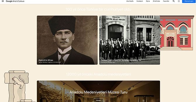 “Türkiye’nin Hazineleri” dijital koleksiyonu dünyaya açıldı