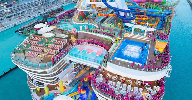 Royal Caribbean'dan 13 gemi ile 2027-2028 Karayip