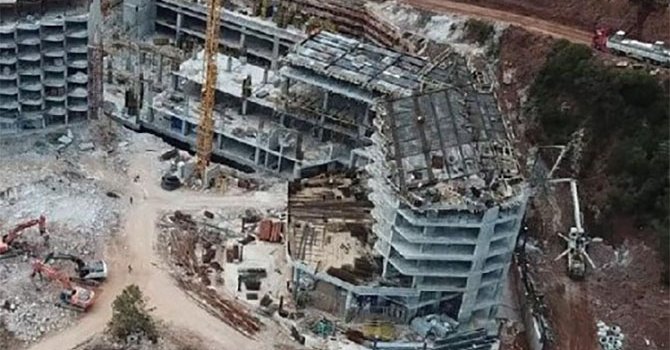 Sinpaş Kızılbük'te talana devam: Milli park işgal edildi