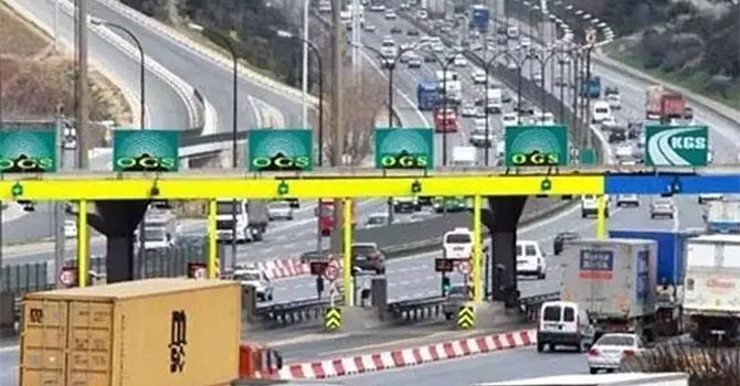 Yeni yılda köprü ve otoyollara yüzde 25,49 zam