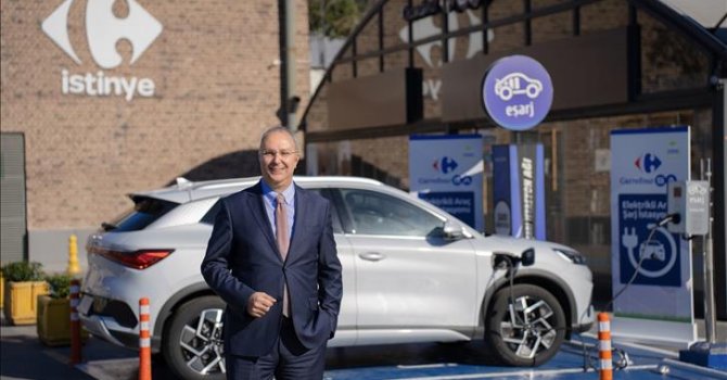 CarrefourSA e-şarj yatırımlarına devam ediyor