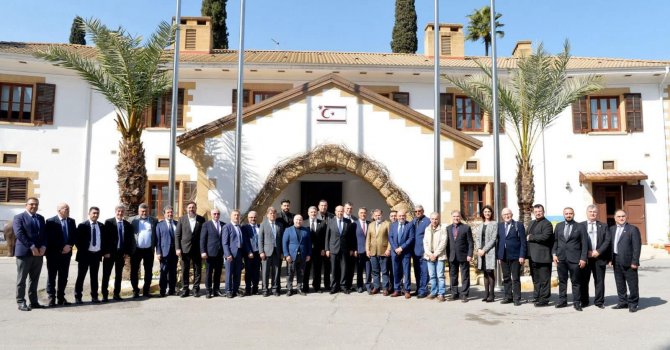 Almanya Türk İşadamlarınin“Mavi Vatan” Kıbrıs’a anlamlı ziyareti