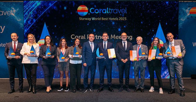 Coral’ın 2024 hedefi 688 bin turist, 688 milyon Euro ciro
