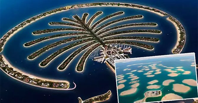 Dubai'nin milyar dolarlık projesi, 300 yapay ada batıyor!
