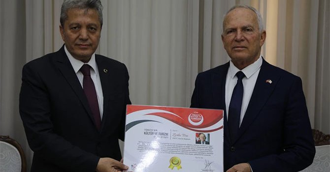 Töre, Türkiye Turizm ve Tanıtma Platformu heyetini kabul etti