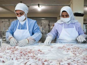 Ramazan Bayramı için 300 ton lokum üretiliyor