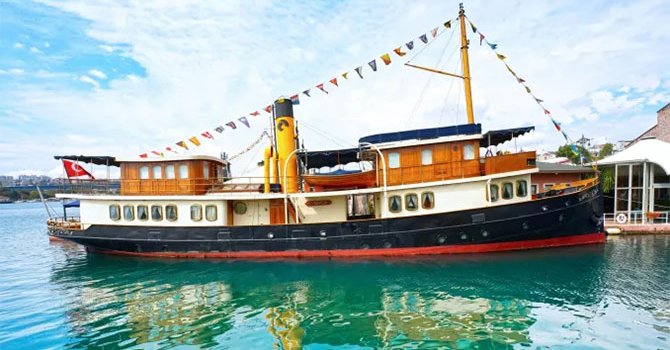 Gonca vapuru Klasik Tekne Ödüllerinde birinci seçildi!