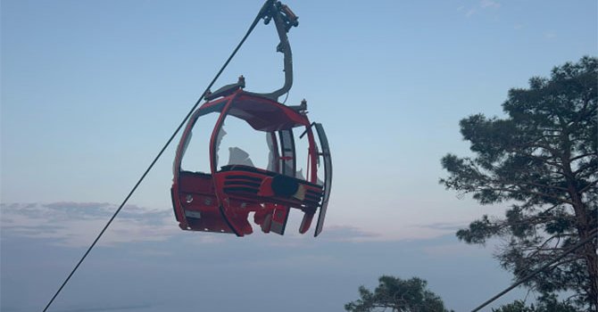 Teleferiğin makara değişimi bahanelerle ötelenmiş