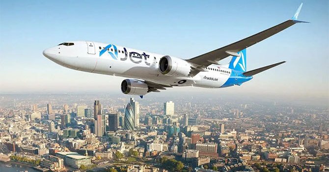 AJet'te menü de uçuyor