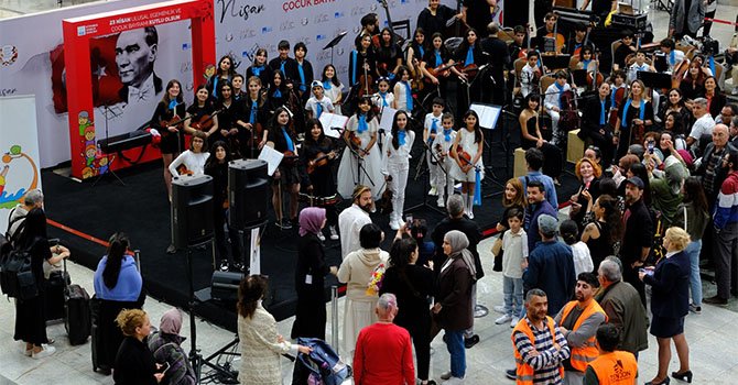 İSG’de çocuk müzisyenlerin 23 Nisan konseri