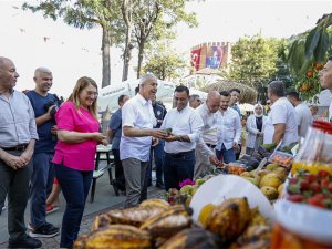 Tescilli Alanya Fıstıklı limonata fuarda turistlere tanıtıldı