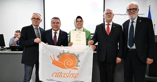 İbradı İtalya Roma'da Cittaslow ağına 26 üye oldu