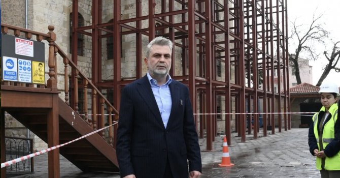 Başkan Görgel, “250 Yıllık Tarihi Yapı ayağa kaldırılacak”