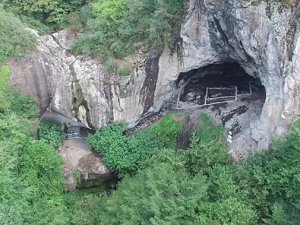 Kaşkalar Zonguldak'taki mağarada bulundu