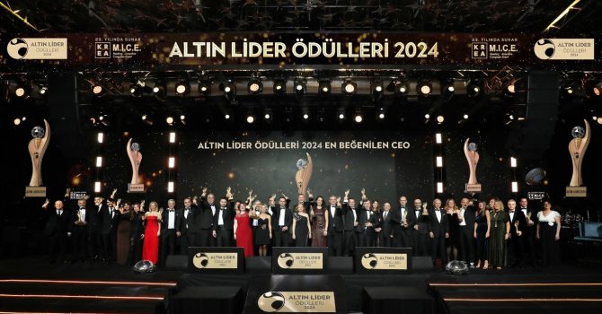 Türkiye'nin "Altın Liderleri" en beğenilen CEO’ları ödüllerini aldı