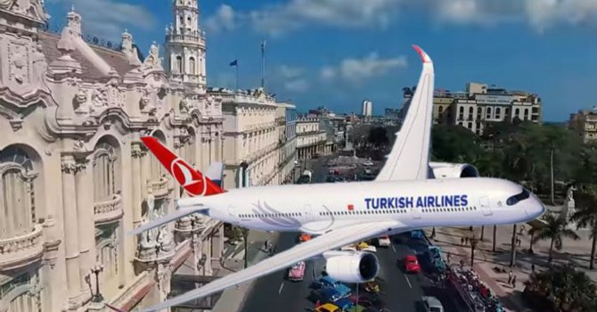 THY Küba’ya 2024 yılında 110 bin yolcu taşıdı