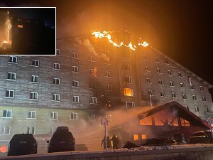 Kartalkaya'da otel yangını: 76 ölü, 51 yaralı