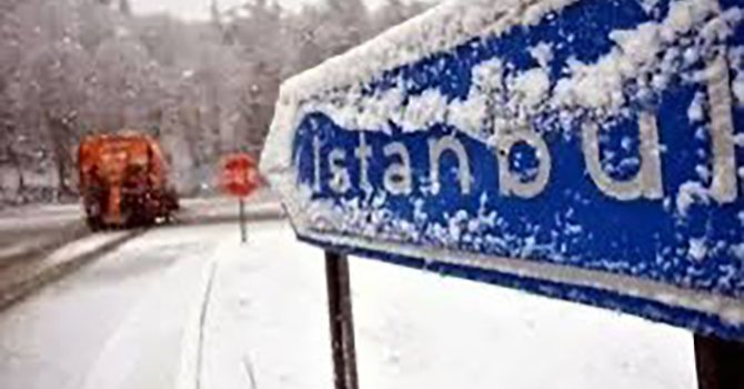 Meteoroloji haritayı paylaştı, İstanbul'a lapa lapa kar geliyor