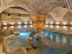 Mühürlendi. 1500 yılık tarihi sarnıç spa merkezine dönmüştü: