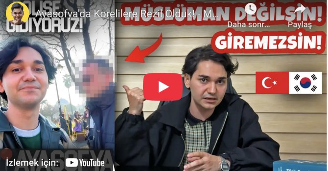 Ayasofya'da güvenlikten turiste 'Müslüman mısın?' sorusu