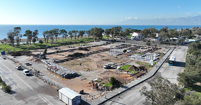 Antalya Lara'ya Karavan Parkı kuruluyor