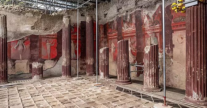 Pompei'de gizemli keşif