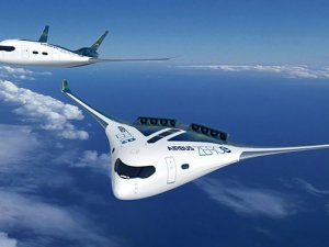 Airbus'tan katlanmış kanatlar vizyonu