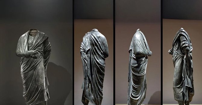 Marcus Aurelius heykeli resmen Türkiye'ye iade edildi