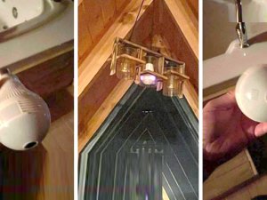 Bungalovdaki gizli kamerayla canlı yayın yaptılar