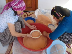 Antalya'da kahvaltılarının vazgeçilmezi; Korkuteli Tarhanası