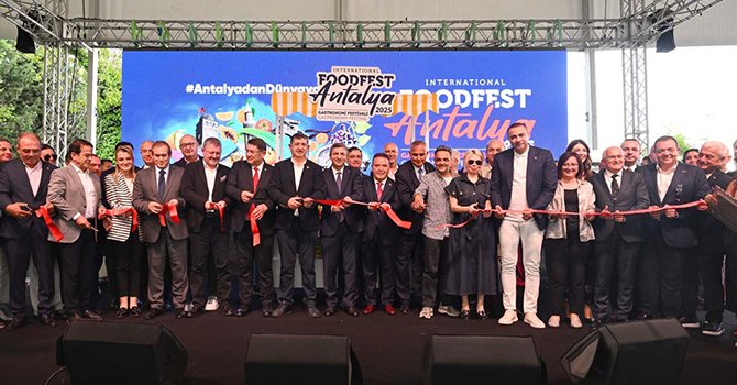 4. FoodFest Antalya Uluslararası Gastronomi Festivali başladı.