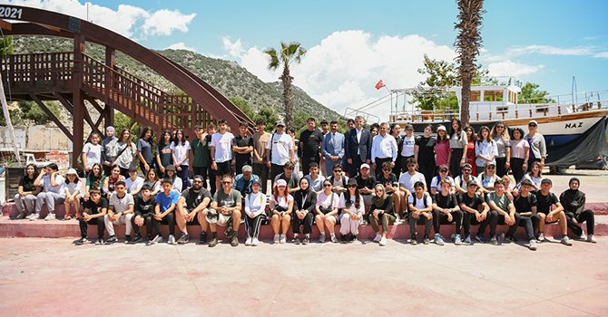 19 Mayıs Haftası etkinliğinde gençler Likya Yürüyüşü yaptı