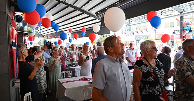 Norveç'in Anayasa Günü Kemer'de kutlandı