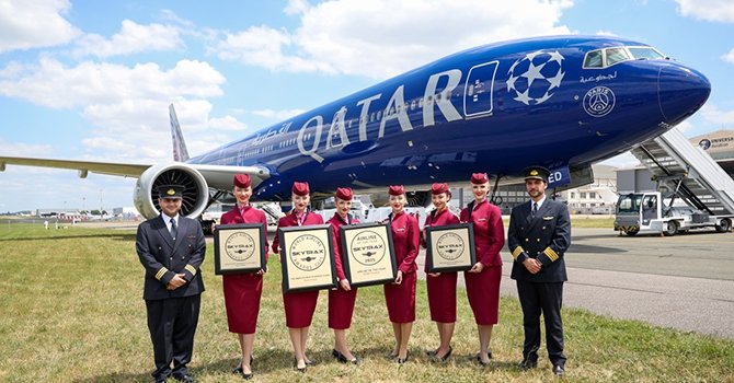 Qatar Airways, Skytrax'ta dünyanın en iyi havayolu seçildi