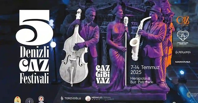 5.Denizli Caz Festivali başlıyor..