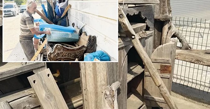 Tarihi eserler yere serilip 30-40 bin TL’ye satışa çıkarıldı