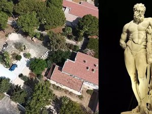 Yıkılacak Antalya Müzesi'nde 'Yorgun Herakles'e özel paketlendi