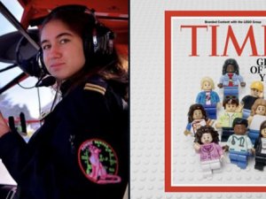 Tek başına uçan 16 yaşındaki Defne Özcan, TIME listesine girdi