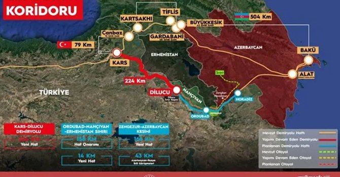 Zengezur Koridoru’nda kazma cuma günü vurulacak