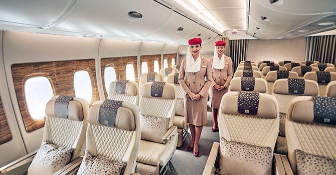 Emirates, Premium Economy'de uçuş ödülleri veriyor