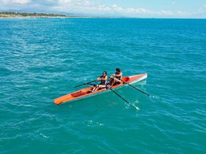 33 ülkeden 700 kürek sporcusu Çam içinde kürek çekti